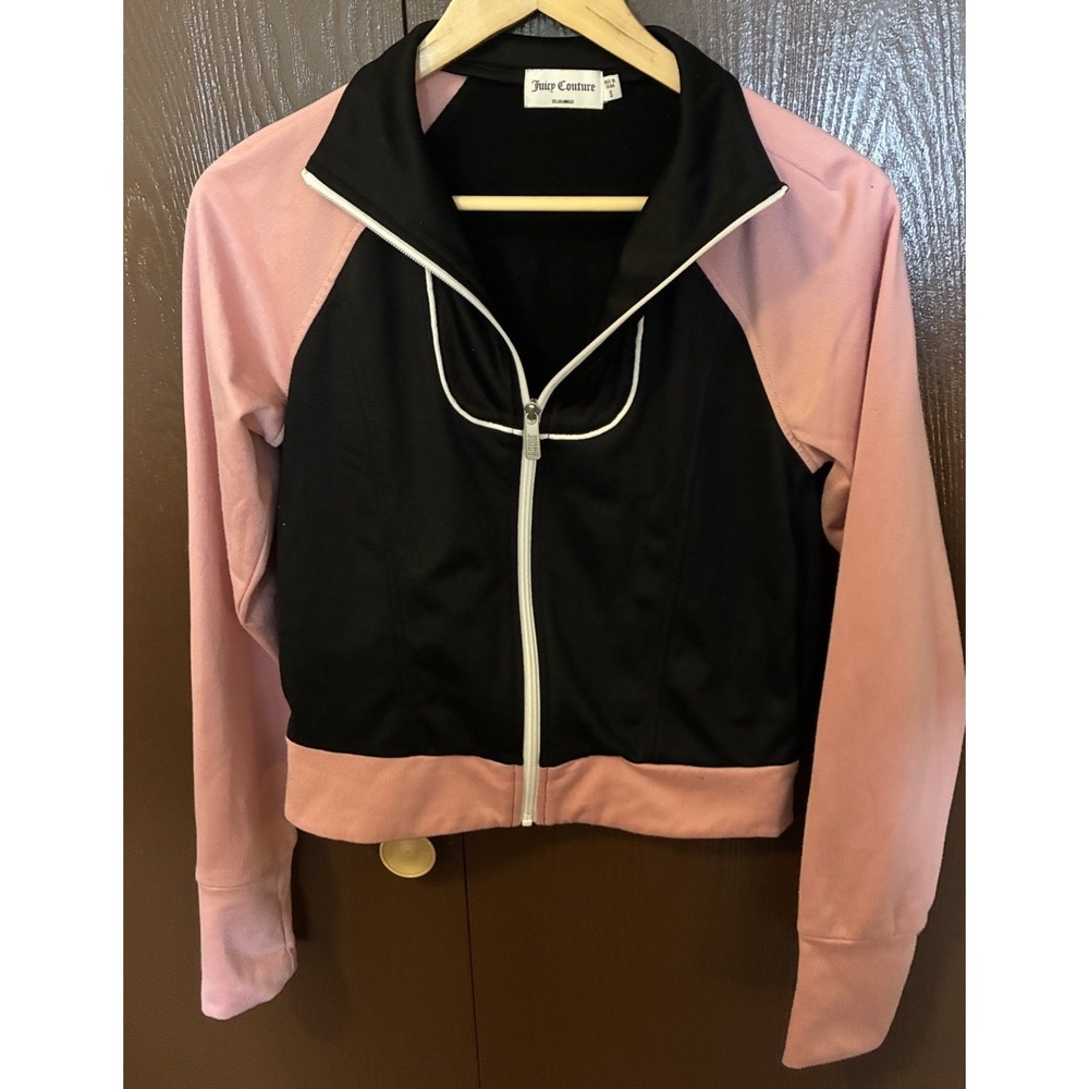 Pre-Owned Juicy Couture Size S Track Sweater Jacket Bling